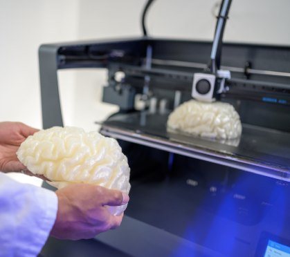 M.S. research: 3D printed sample